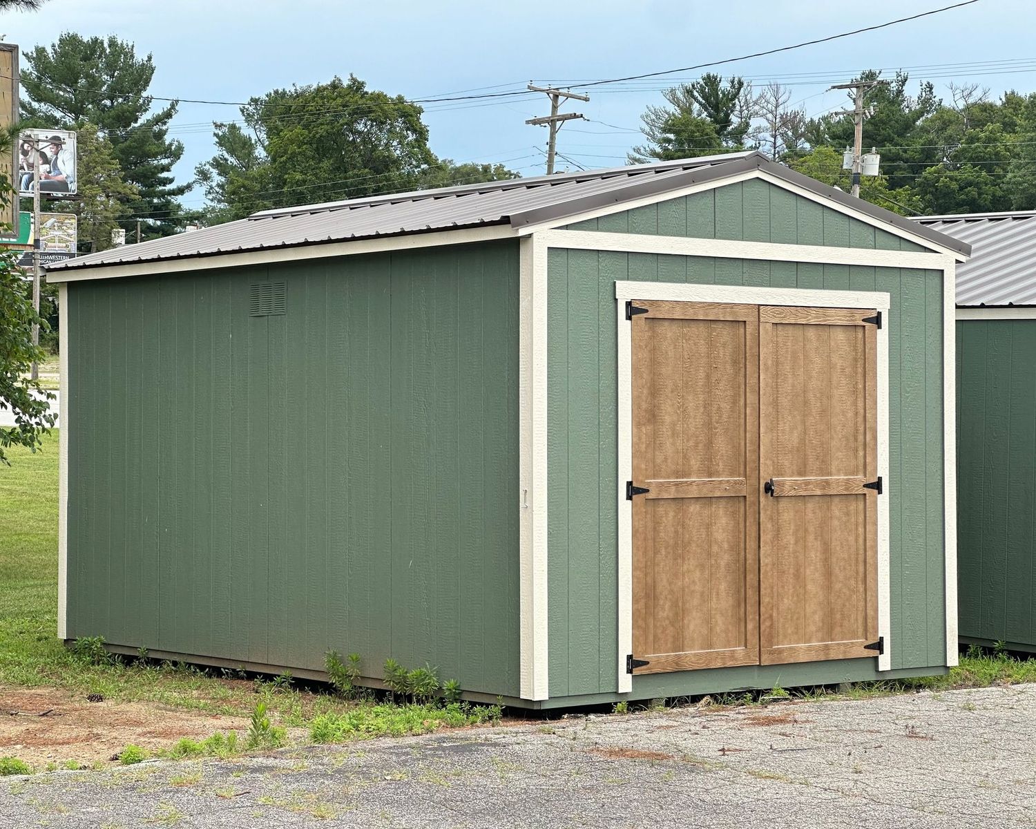 10x16 Utility Shed #01723