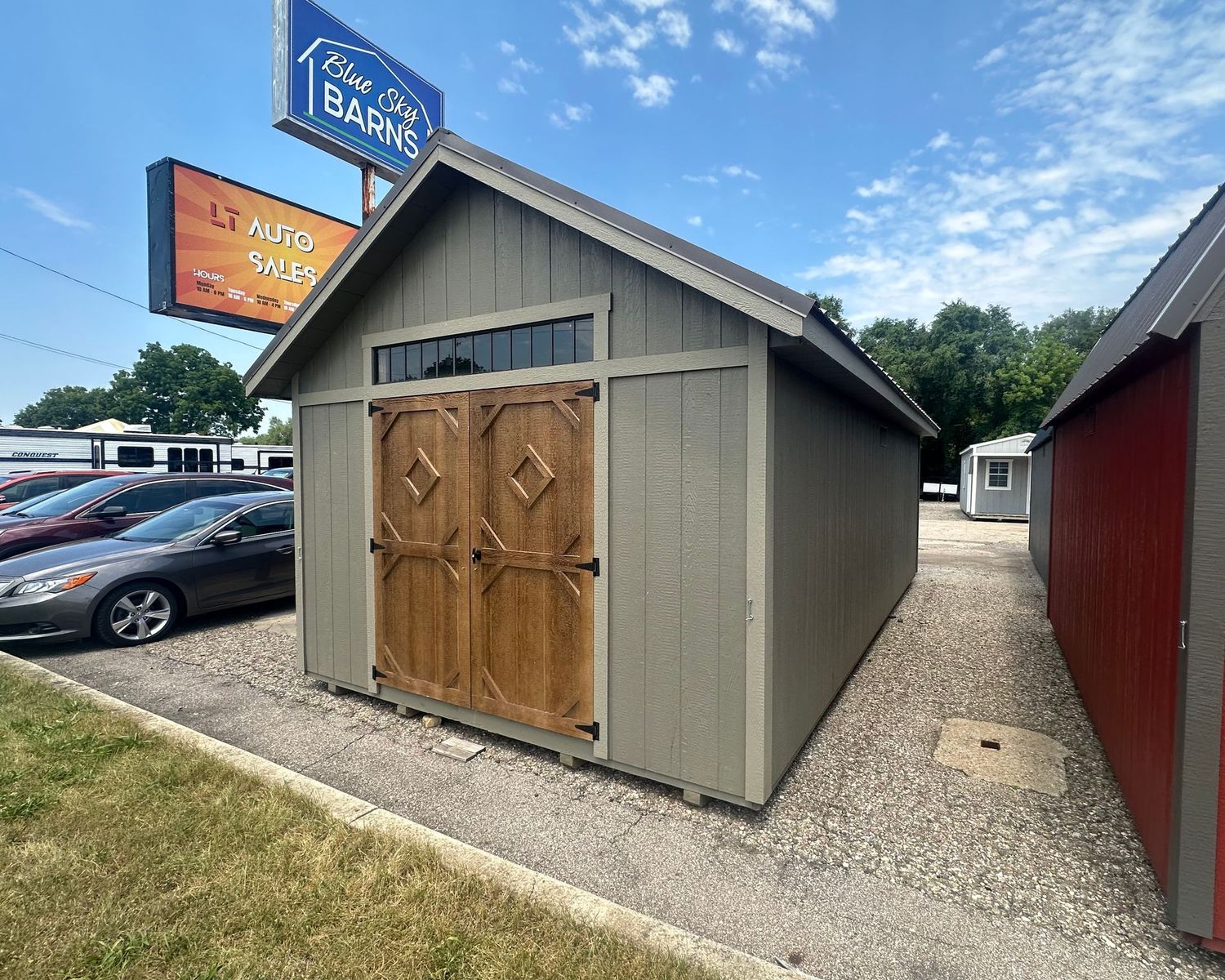 12x24 Deluxe Utility Shed #01460