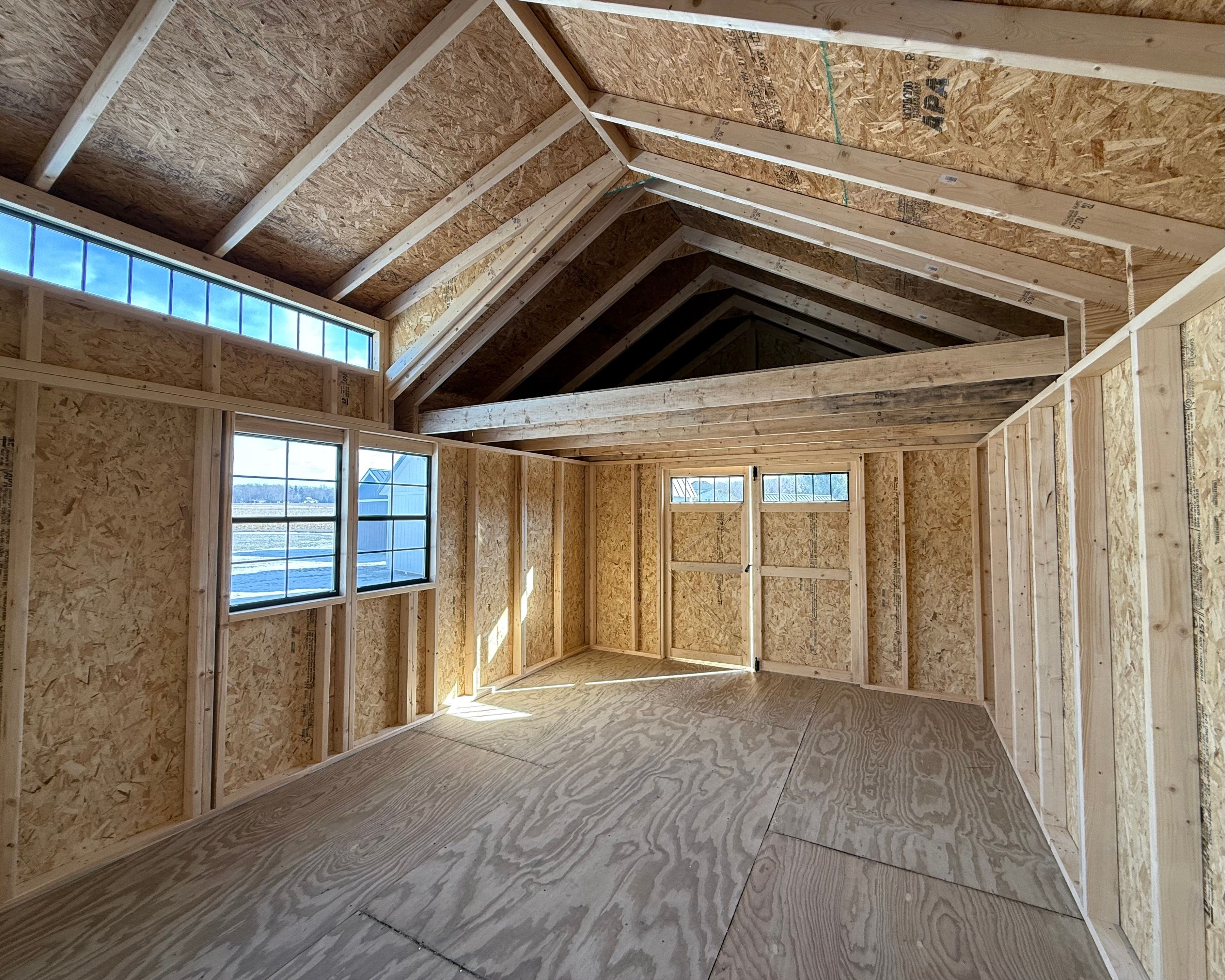 12x24 Cape Code Shed #01799