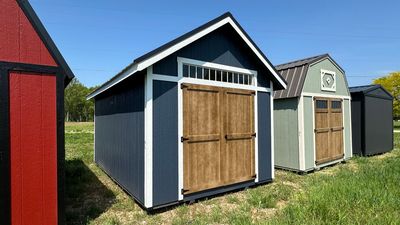 10x16 Deluxe Utility Shed #01731 10x16 Deluxe Utility Shed #01731