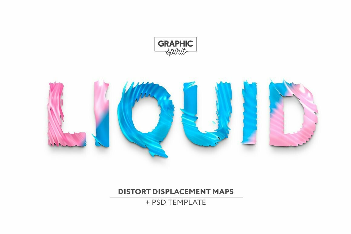 LIQUID Distort Displacement Maps +