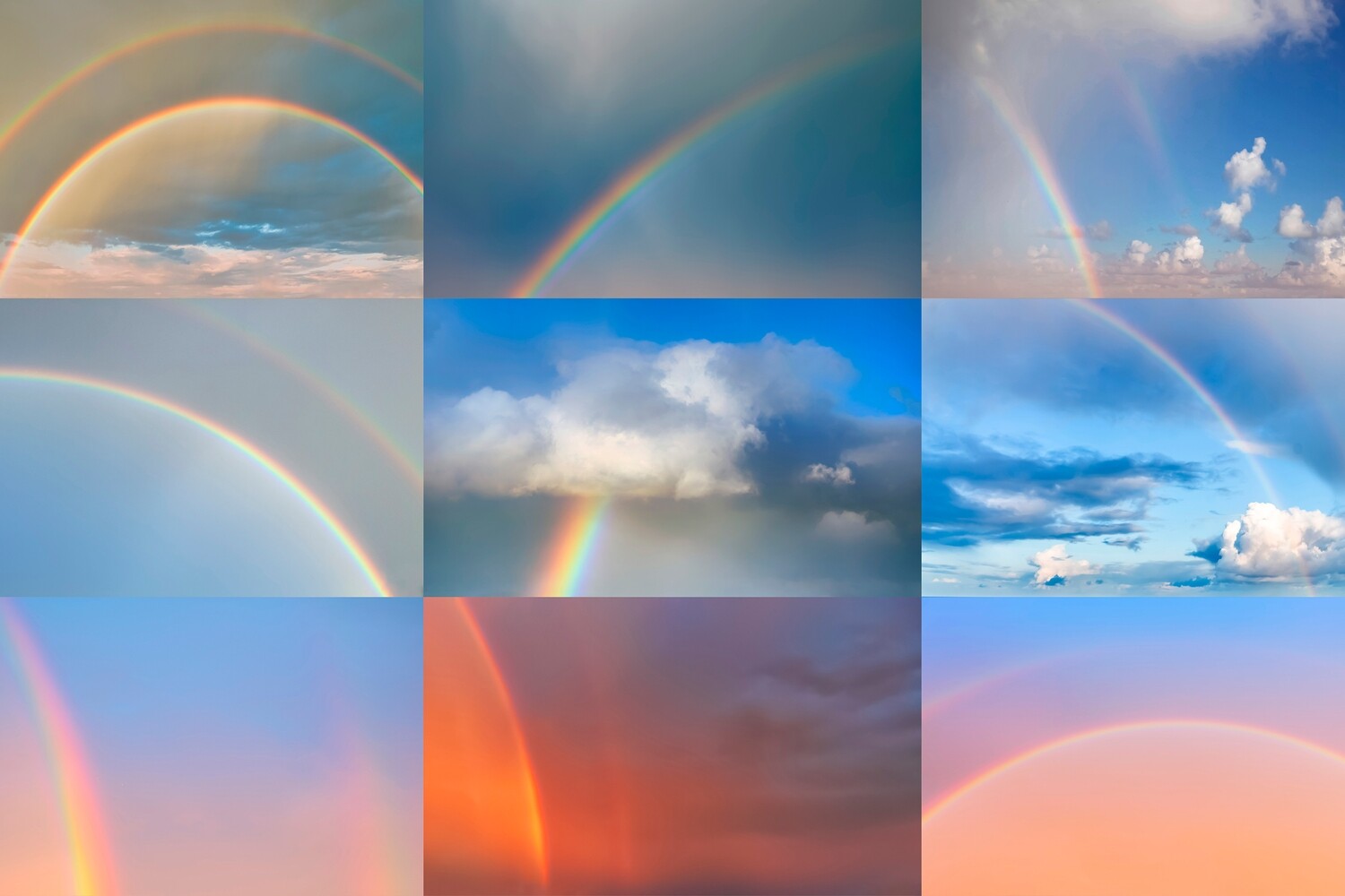 Rainbow Sky Replacement Pack
