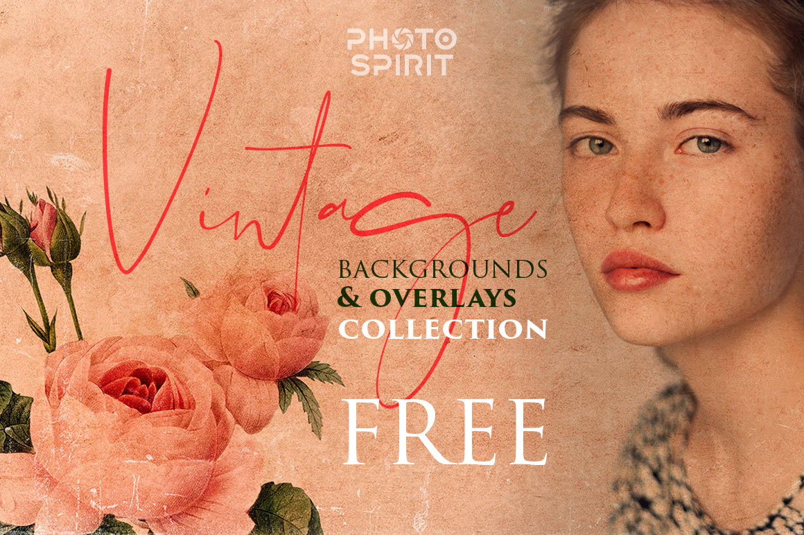 Free Vintage Backgrounds & Overlays For Graphic Spirit