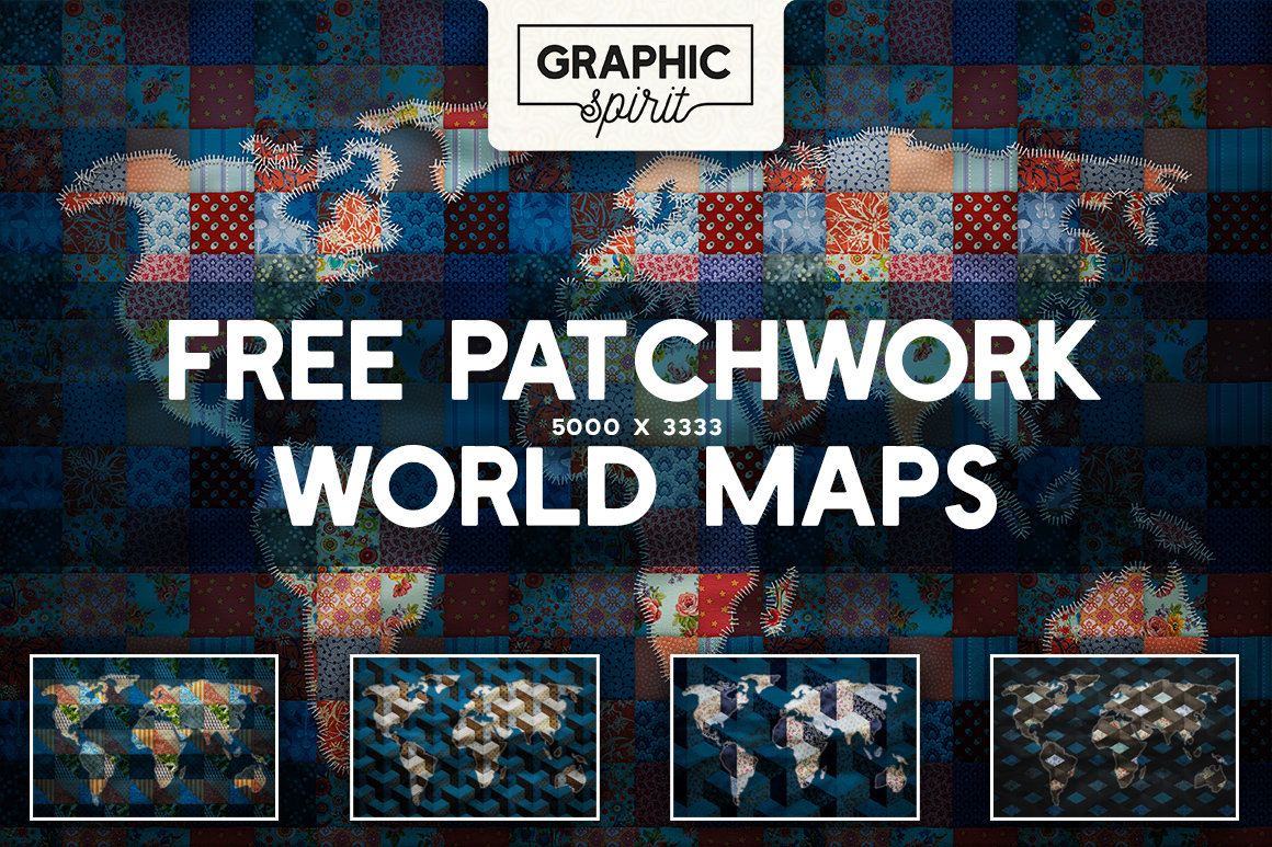 5 Free Patchwork Maps
