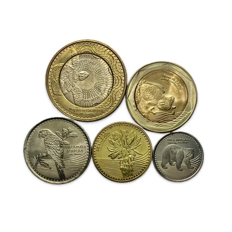 Colombia UNC Set Coins 2023