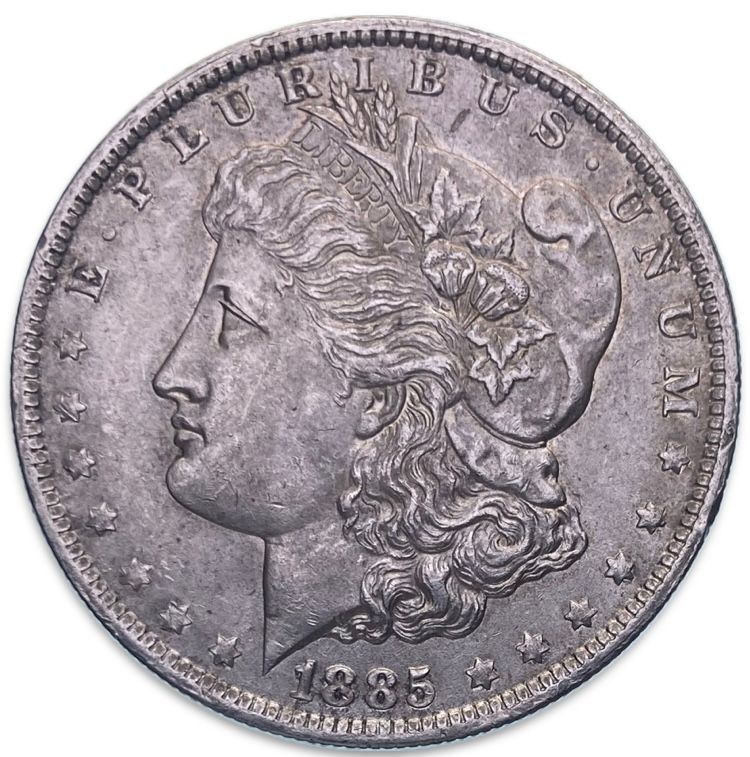 Silver USA Morgan Dollar 1885