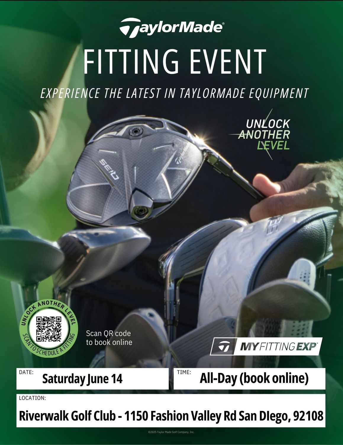 TaylorMade Fitting June 14th, 2025
