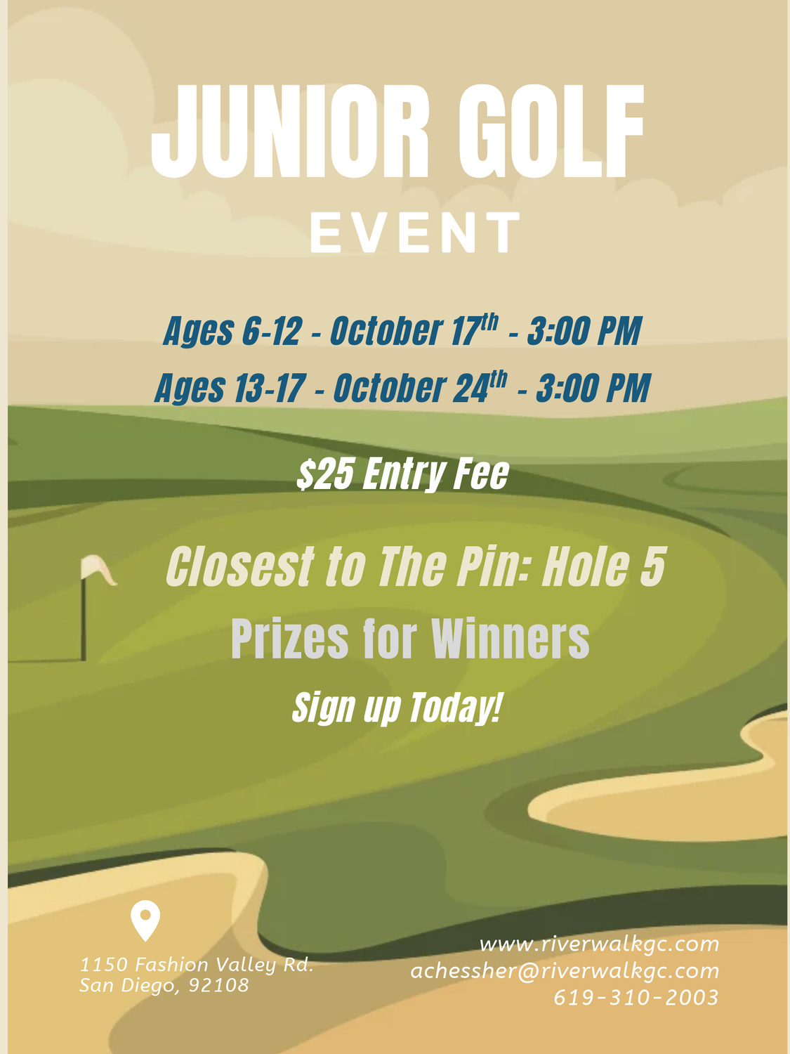 Junior Golf Event