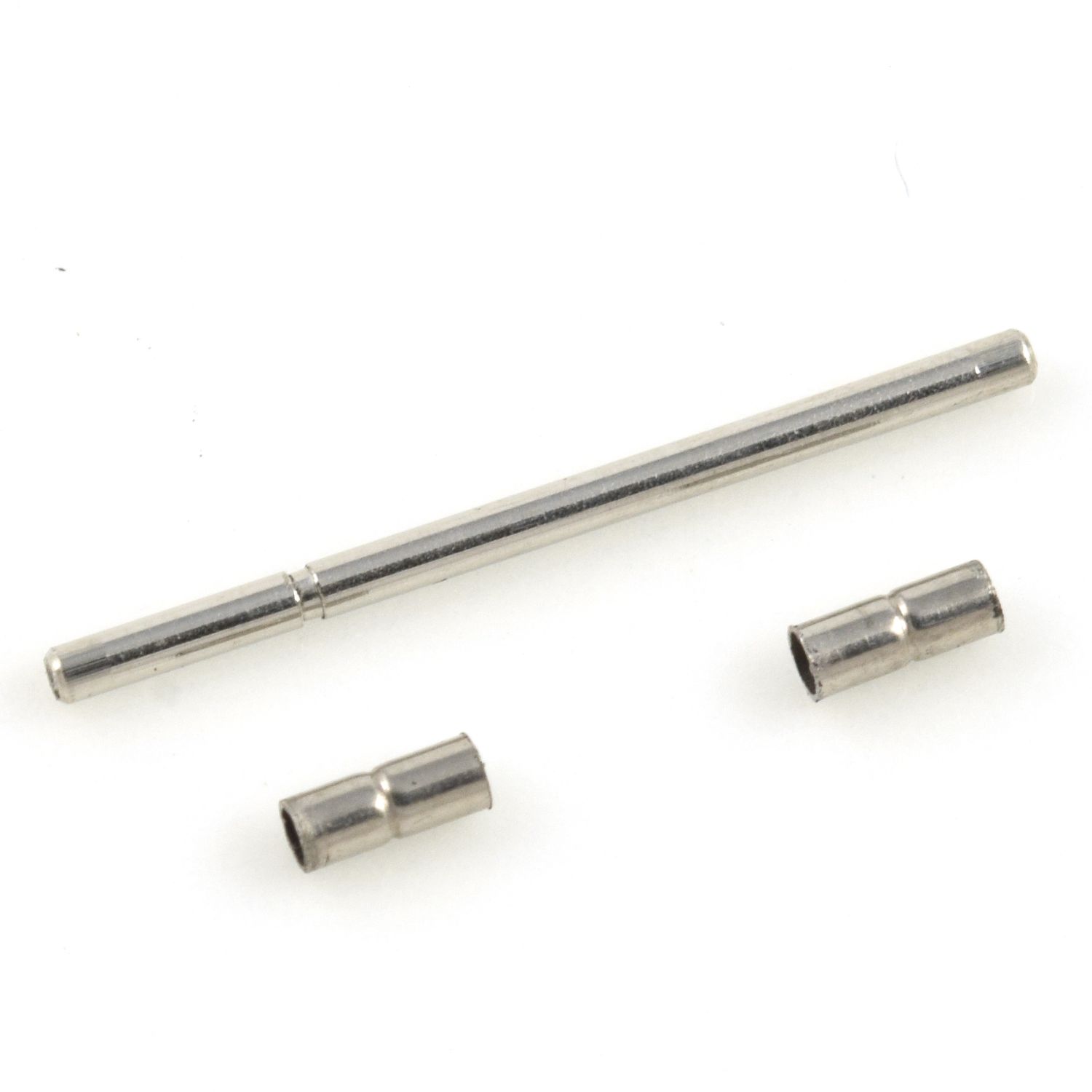 Spare pin and tube set for Omega Seamaster mid-sized watch bracelet links – stainless steel replacement parts