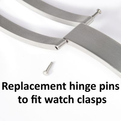 Pins for watch clasps