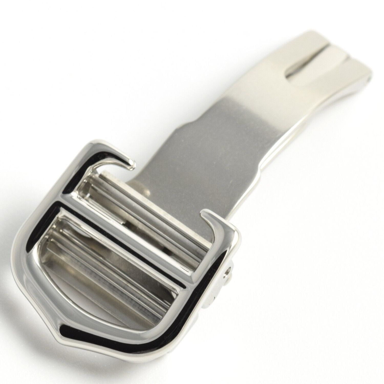 Authentic Cartier Roadster 2675 ladies steel 14mm deployment clasp buckle – genuine replacement part for Cartier Roadster watches