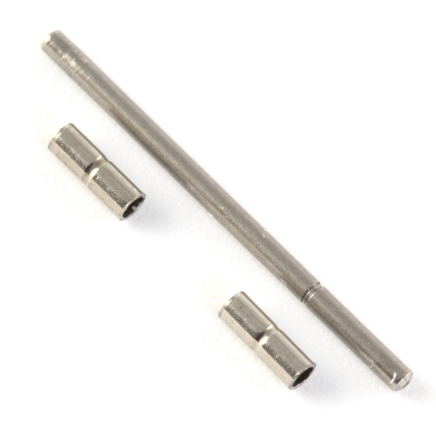 Spare pin and tube set for Omega Seamaster full-sized watch bracelet link – stainless steel replacement parts