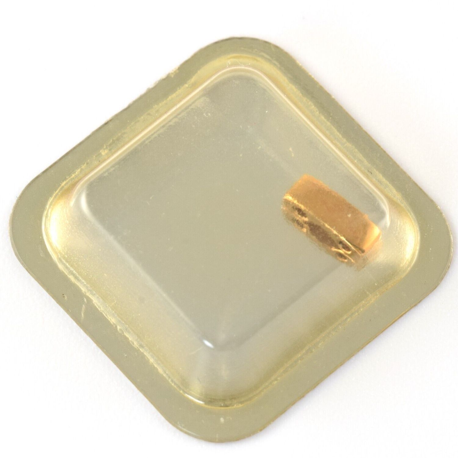 sealed blister pack containing one Cartier solid 18ct gold watch link bar for Panthère 1120 and Figaro ladies models