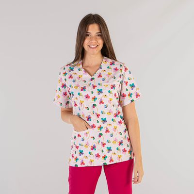 Blusa sanitaria Unisex ADA microfibra