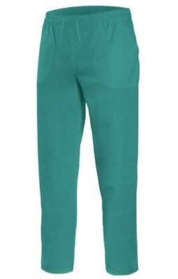Pantalón sarga colores con cintas y bolsillos