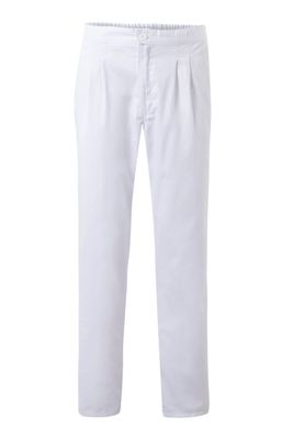 Pantalón pijama blanco pinzas