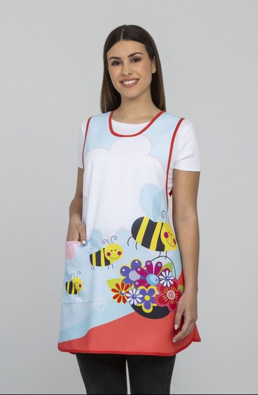 Estola personalizable ajustable «Abejitas»