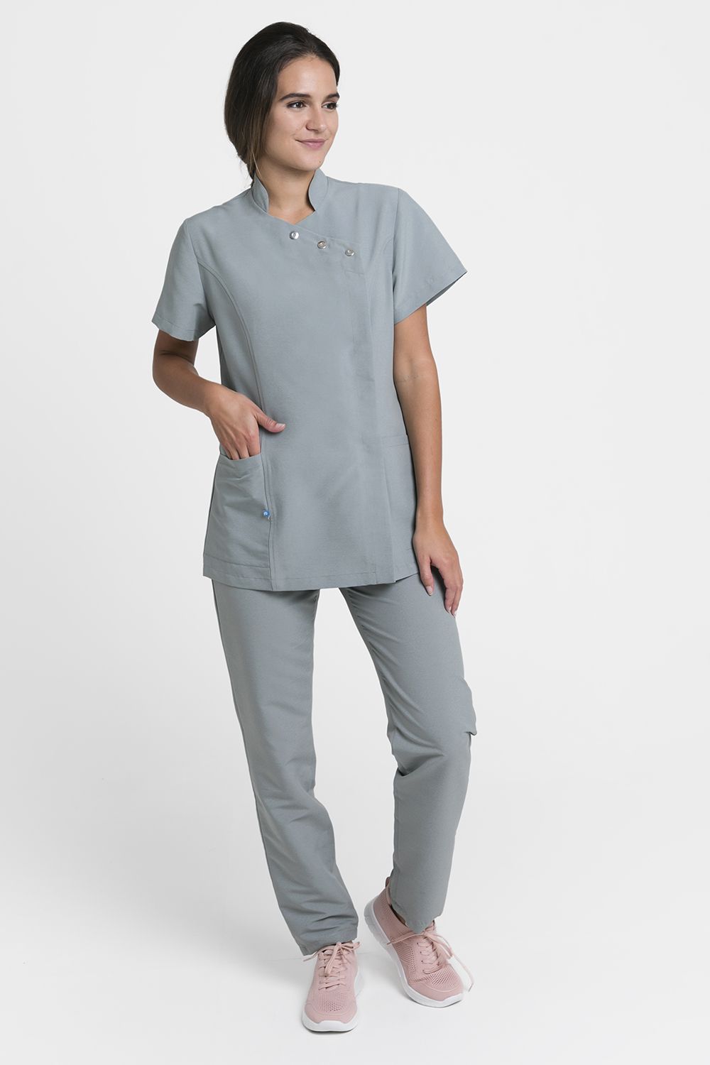 Casaca Sanitaria GENEVE color Gris