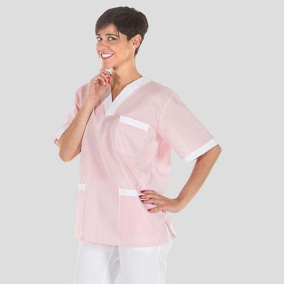 Casaca Unisex Vichy combinada