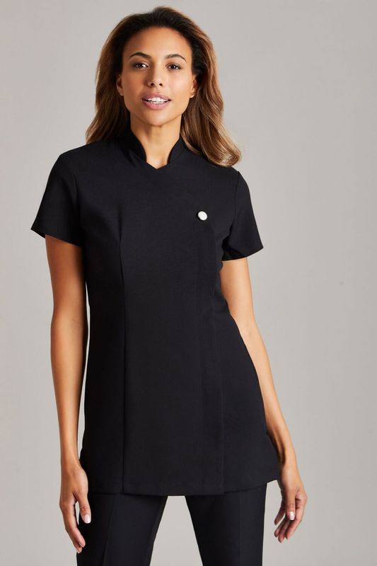 Sim. Túnica sra color negro LADIES ONE BUTTON TUNIC