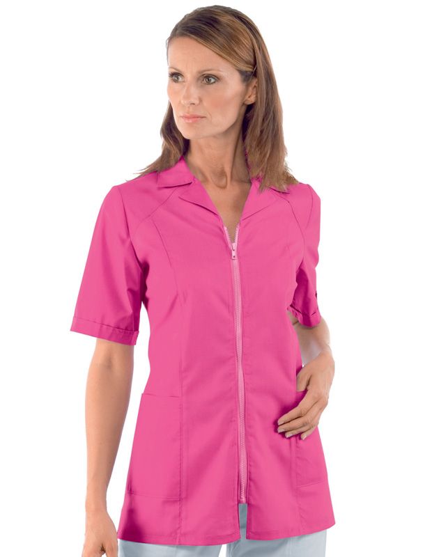 Isc. Casaca BARCELONA M/C.65/35%.125gr.Cremallera.Fucsia Isc. Casaca BARCELONA M/C.65/35%.125gr.Cremallera.Fucsia