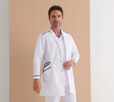 Bata Tejido Combinado Regular Fit Cro