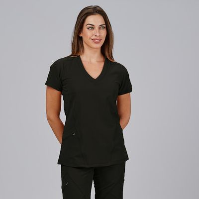 BLUSA MUJER CUELLO CANALE M/C NANCY