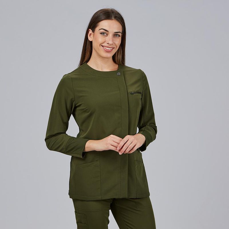 BLUSA MUJER ABIERTA M/L MARINA