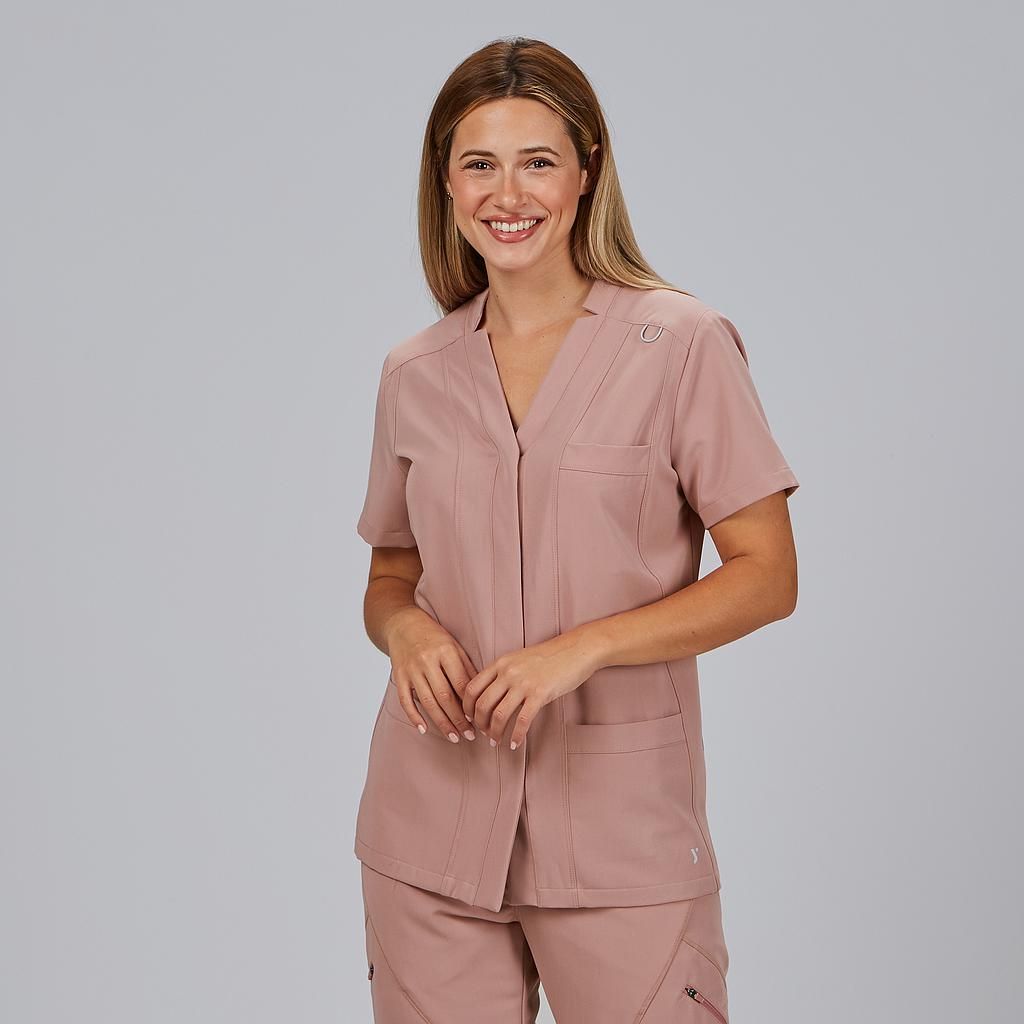 BLUSA MUJER ABIERTA M/C MARLA