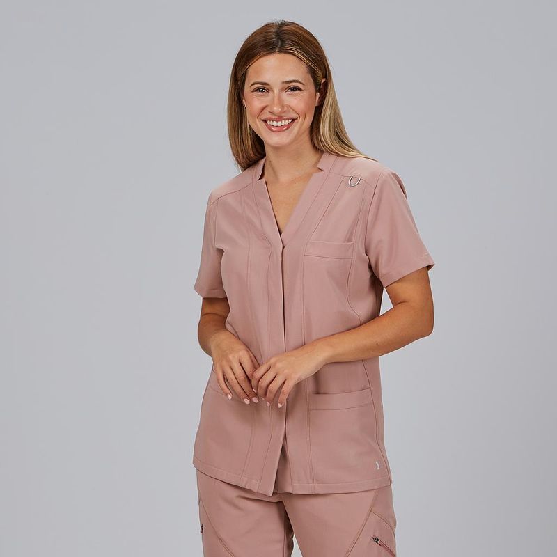 BLUSA MUJER ABIERTA M/C MARLA