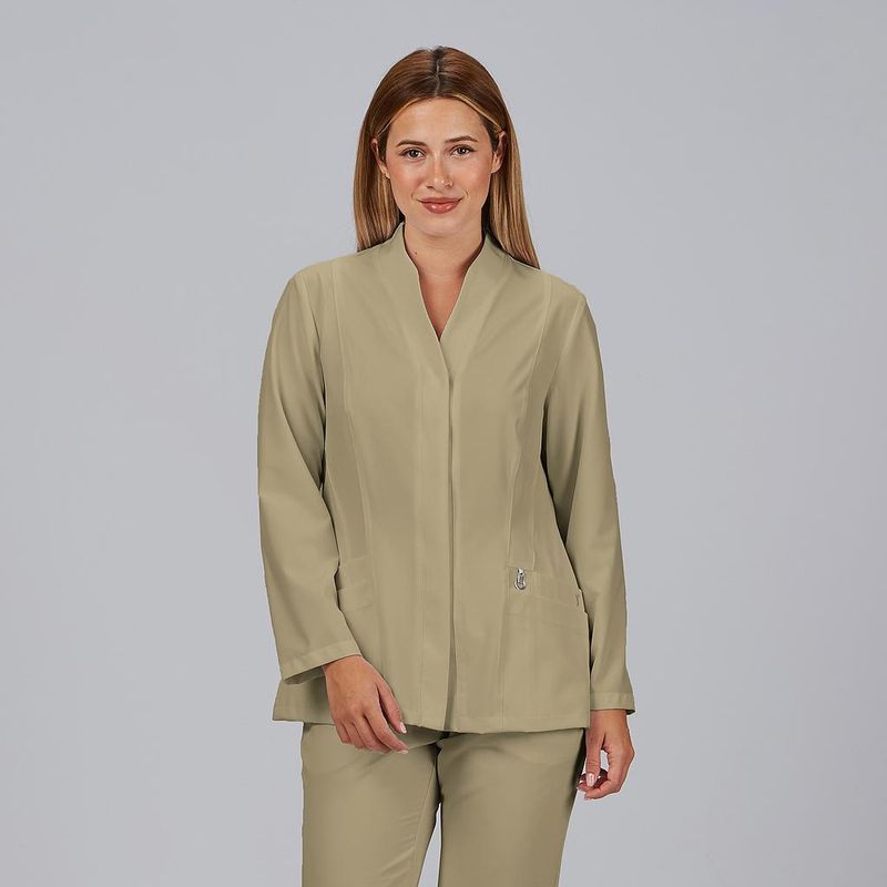 BLUSA MUJER BOTON OCULTO M/L ANA