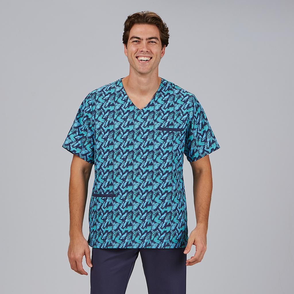 BLUSA UNISEX MIKA DIGITAL MARINO