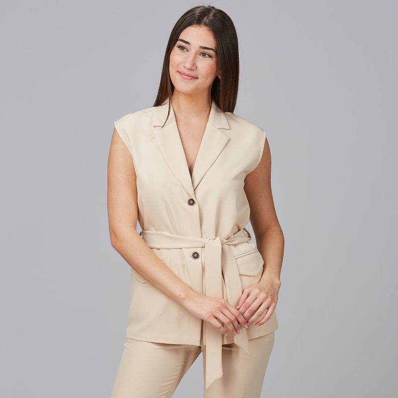 CHALECO MUJER SOLAPA ARABIS
