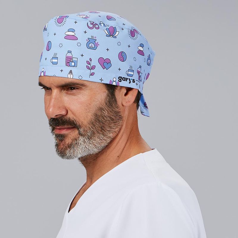 GORRO CIRUJANO TIRAS DIVINE CELESTE