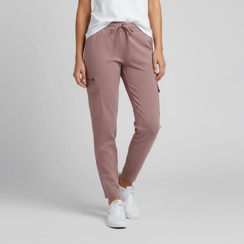 PANTALON UNISEX CINTURA AJUSTABLE Y BOLSILLOS CARGO