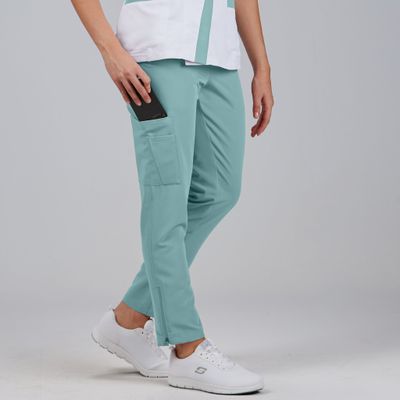 PANTALON MUJER CREMALLERA EN BAJOS