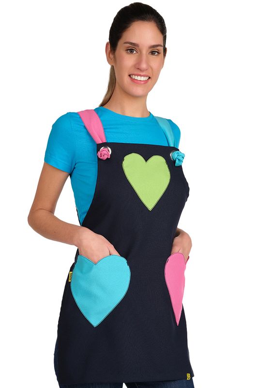 ESTOLA CORAZONES BOTON
