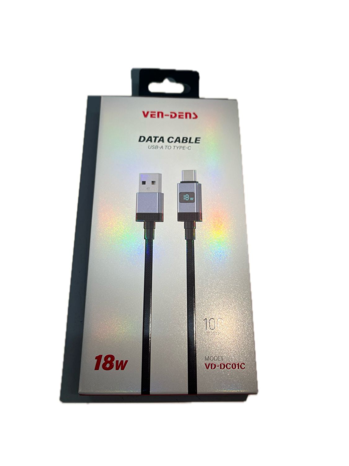 Vendens USB to C 1M Cable