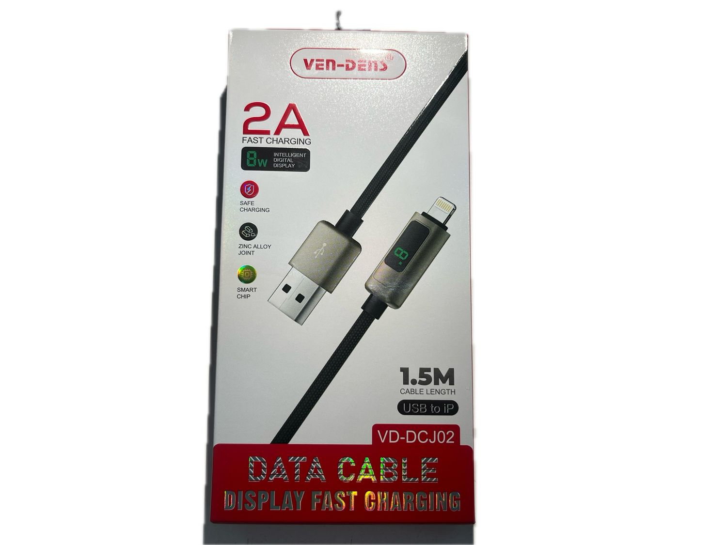 Vendens USB to Lightning 1.5M Cable