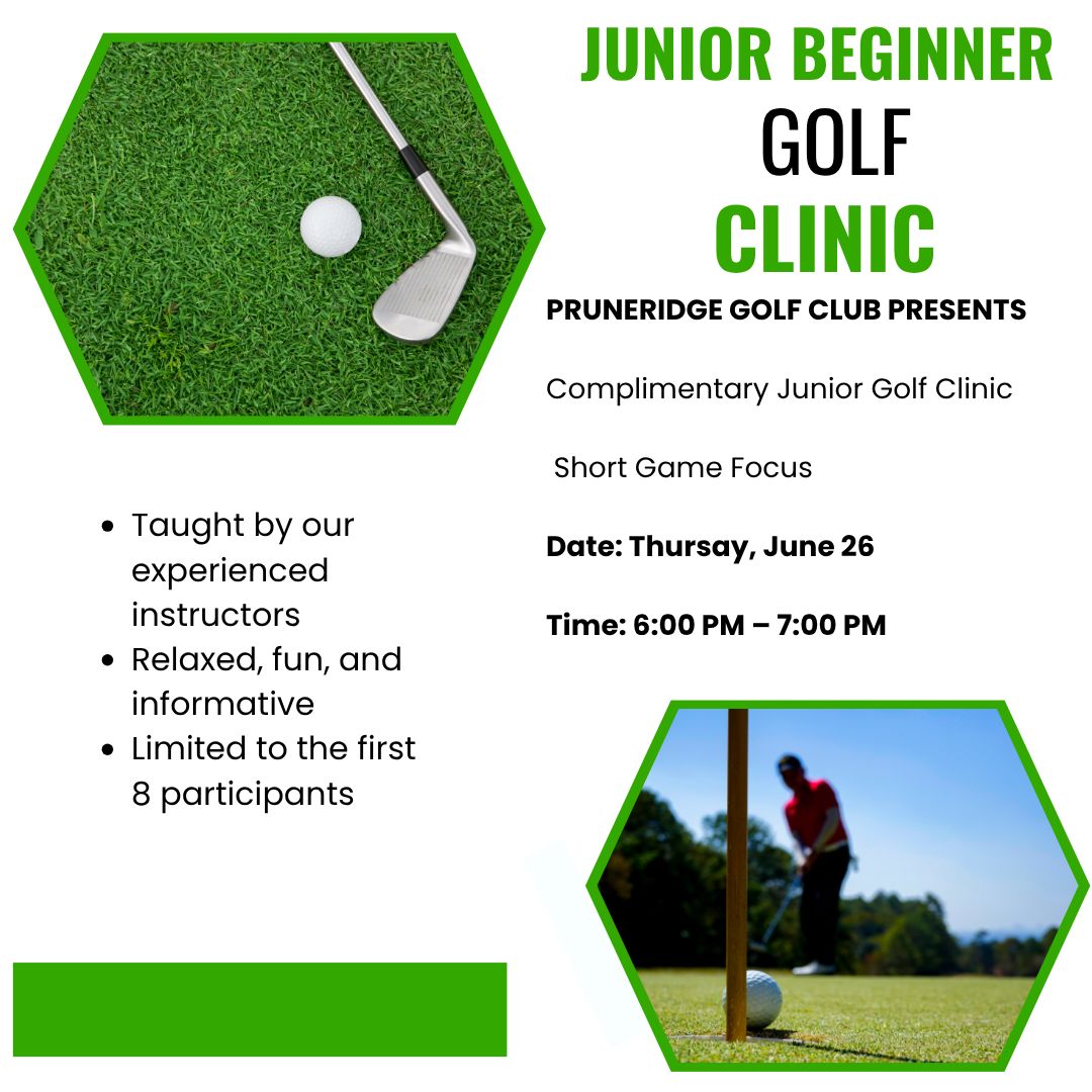 Beginner Junior Clinic - Thursday, June 26