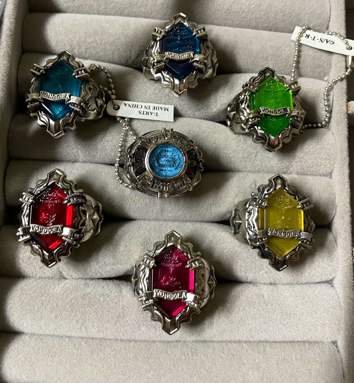 VONGOLA RINGS VERSION 2 SET