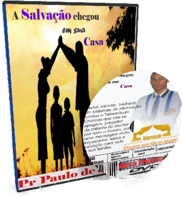DVD - A Salvação chegou em sua Casa.