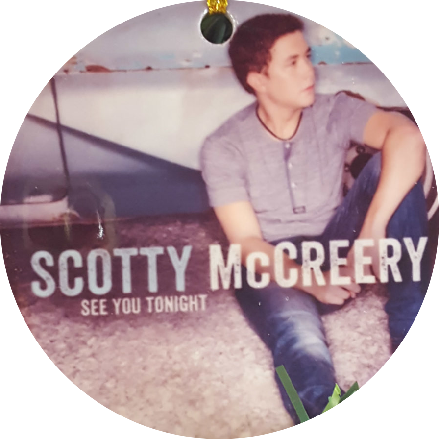 2013 Scotty McCreery Christmas Ornament