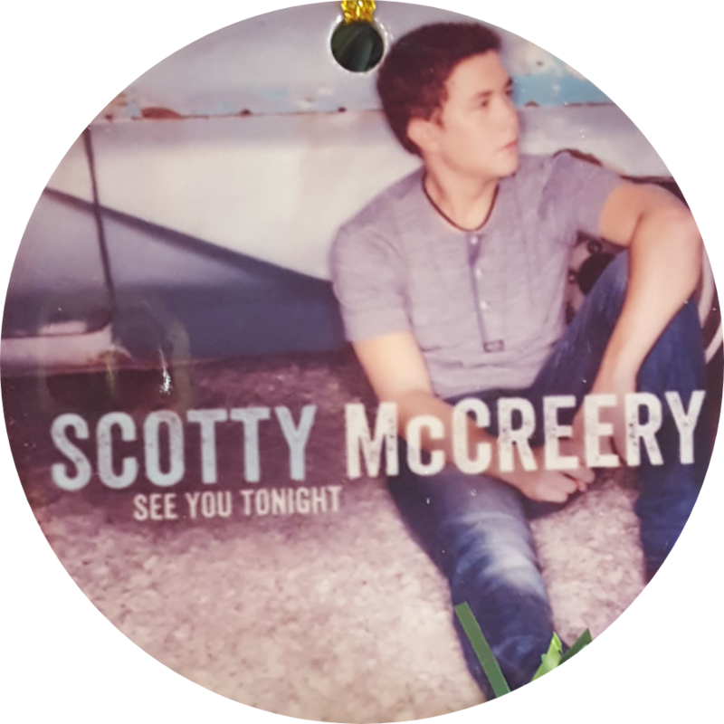 2013 Scotty McCreery Christmas Ornament