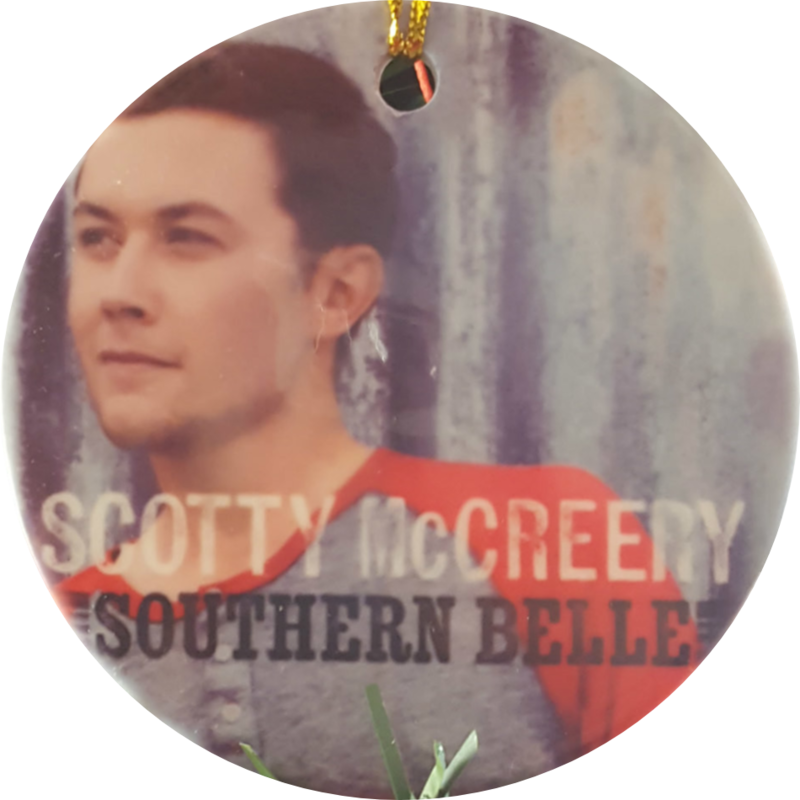 2015 Scotty McCreery Christmas Ornament