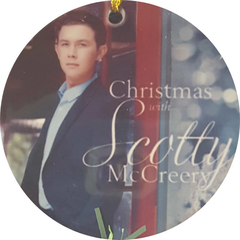 2012 Scotty McCreery Christmas Ornament