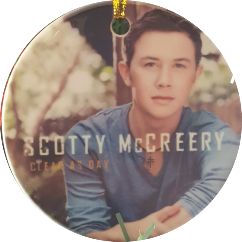 2011 Scotty McCreery Christmas Ornament