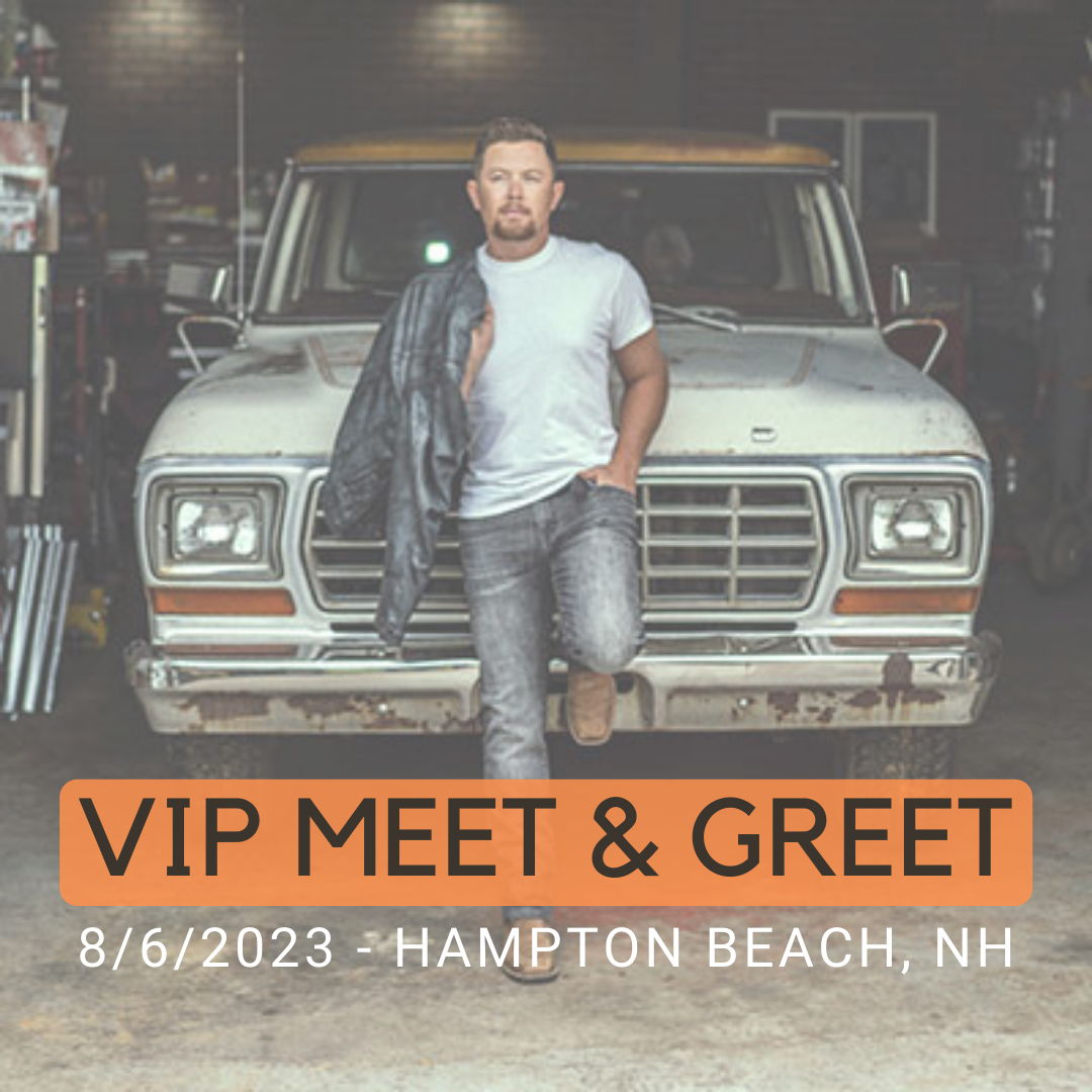 Scotty McCreery VIP Meet & Greet Hampton Beach, NH 8/6/2023