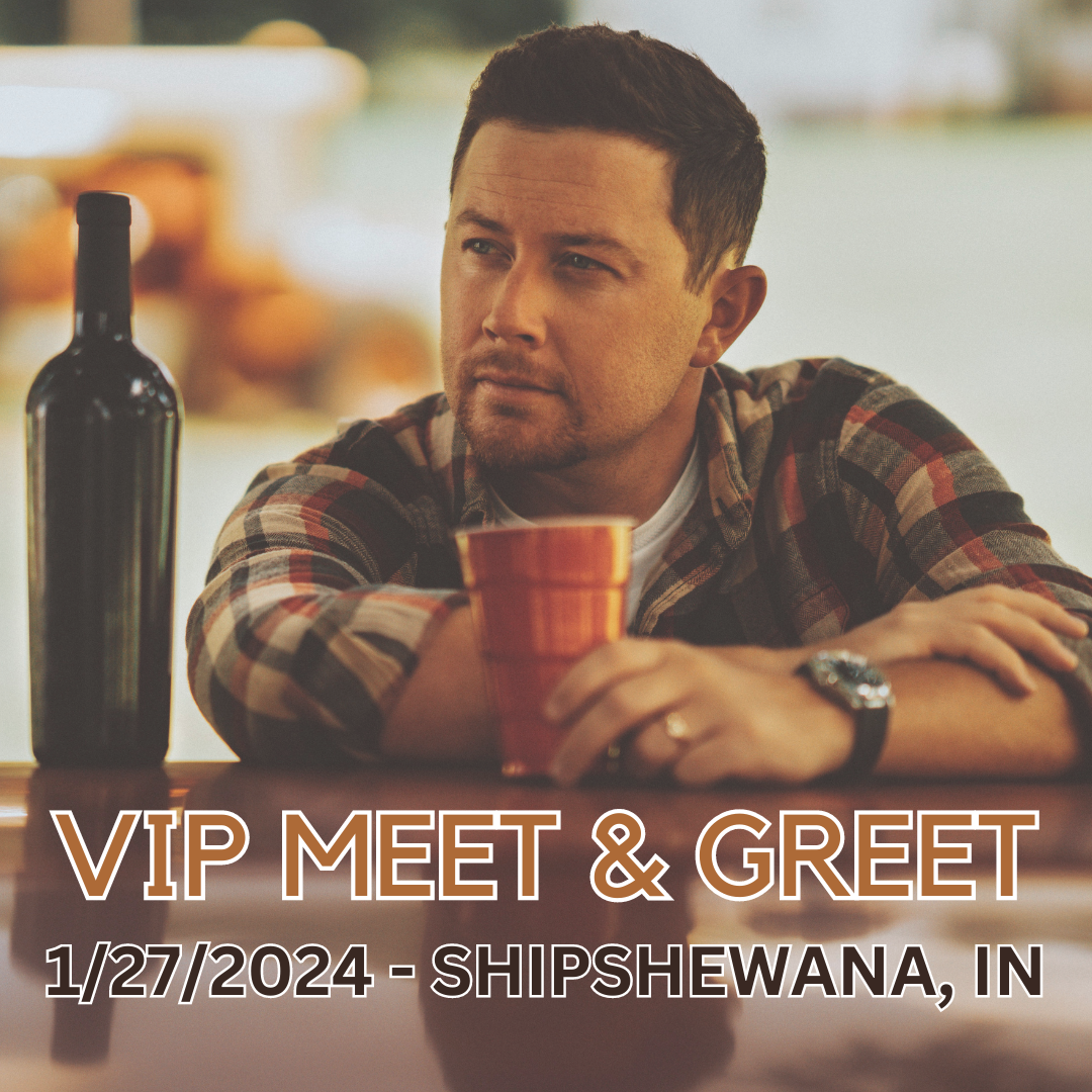 Scotty McCreery VIP Meet & Greet Shipshewana, IN 1/27/2025