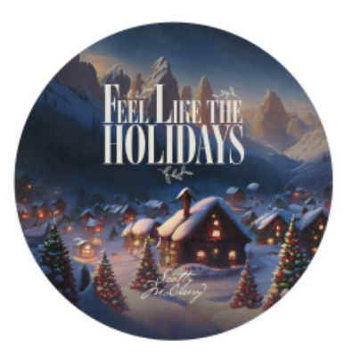 2023 Scotty McCreery Christmas "Feel Like The Holidays" Ornament